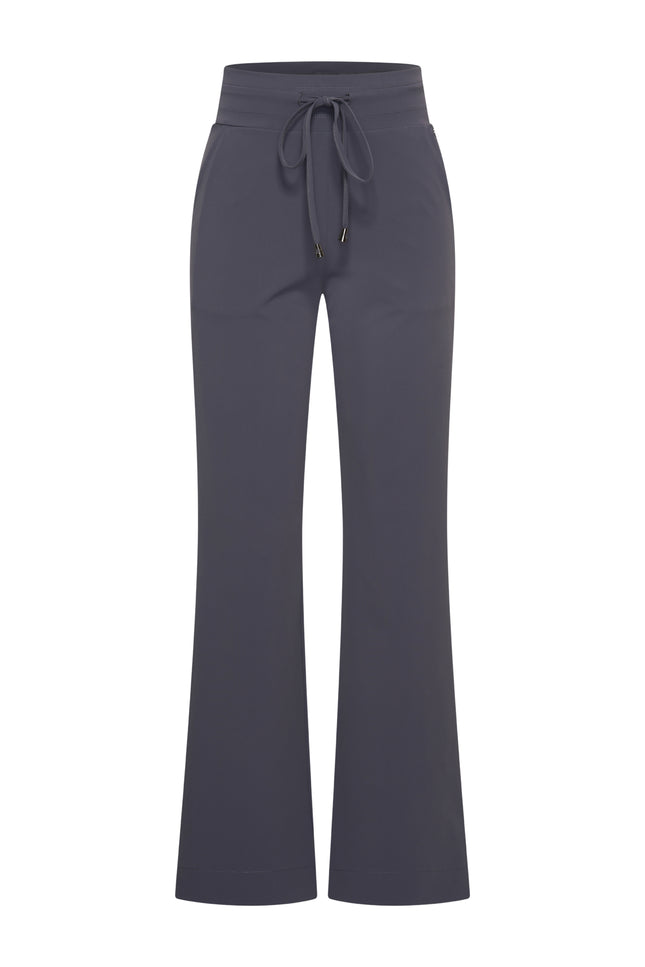 Heavy Travel Broek Flared Dark Grey 202136