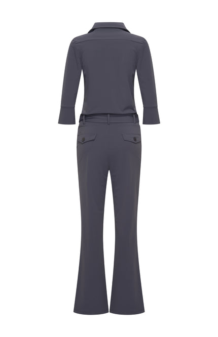 Travel Jumpsuit Flared Dark Grey 202154