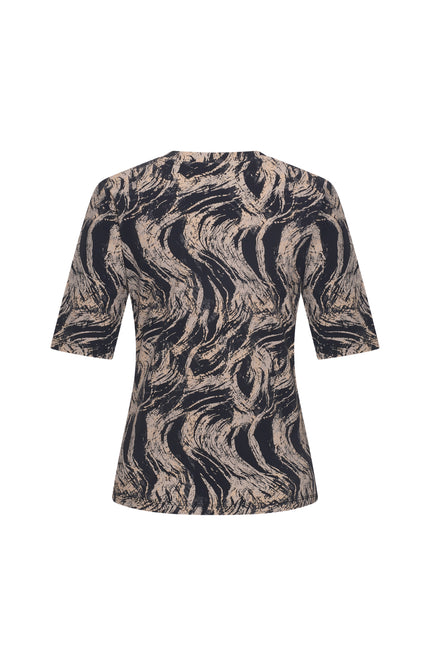 Travel Top Swirly Print Falcon 202271
