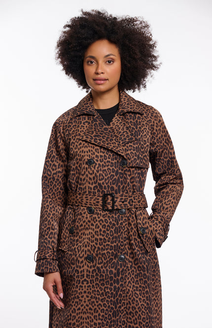 Rino & Pelle Coat Era Leopard Stretchshop.nl