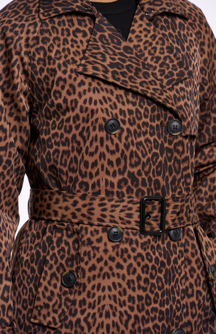 Rino & Pelle Coat Era Leopard Stretchshop.nl