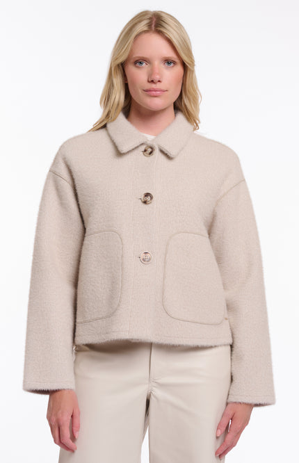 Rino & Pelle Jacket Esia Stone Snow Stretchshop.nl