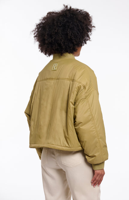 Rino & Pelle Jacket Hira Golden Olive Stretchshop.nl