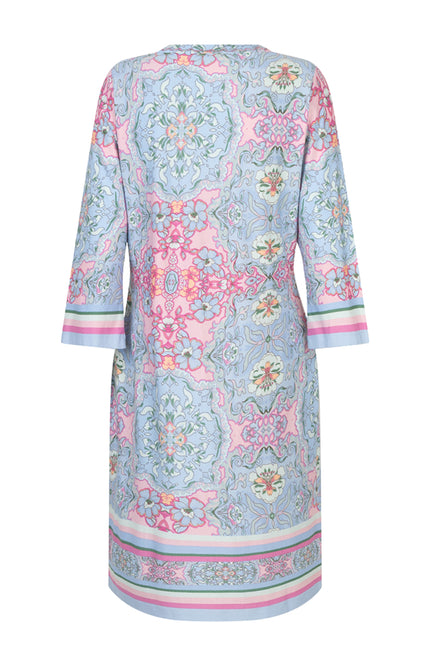 EsQualo Jurk Muse Print SP26.30012 Stretchshop.nl