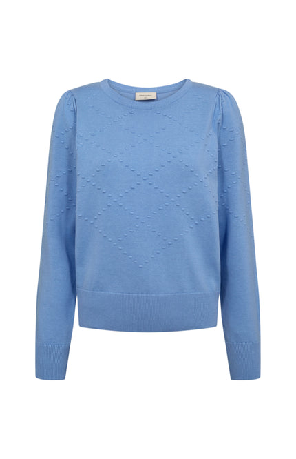 Freequent Trui Fqdodo Vista Blue 205431 Stretchshop.nl
