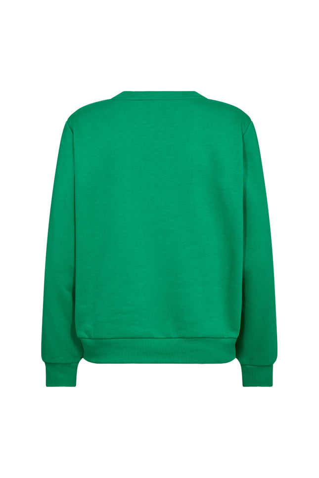 Trui Fqkamela Bright Green Star Offwhite 207469