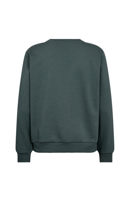 Freequent Trui Fqkamela Dark Forest Star Offwhite 207469 Stretchshop.nl