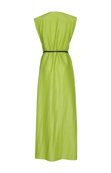 Caroline Biss Jurk Maxi Lime 1117-66 Stretchshop.nl