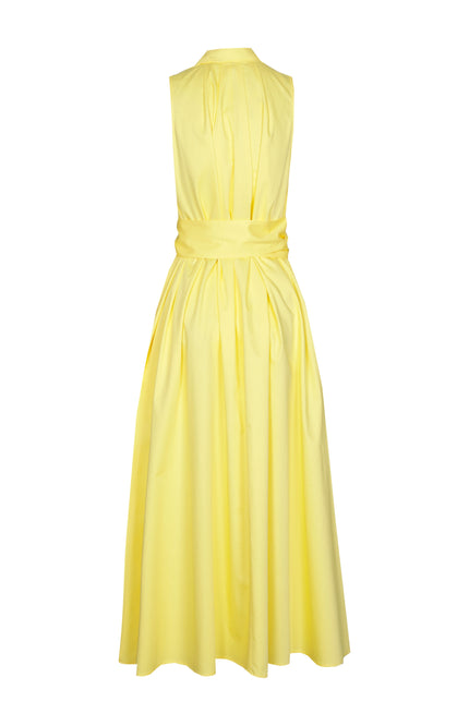 Caroline Biss Jurk Midi Sunshine 1128-80 Stretchshop.nl