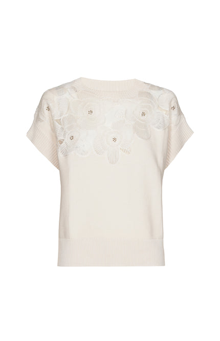 Top Bloemdetail Natural 1213-93