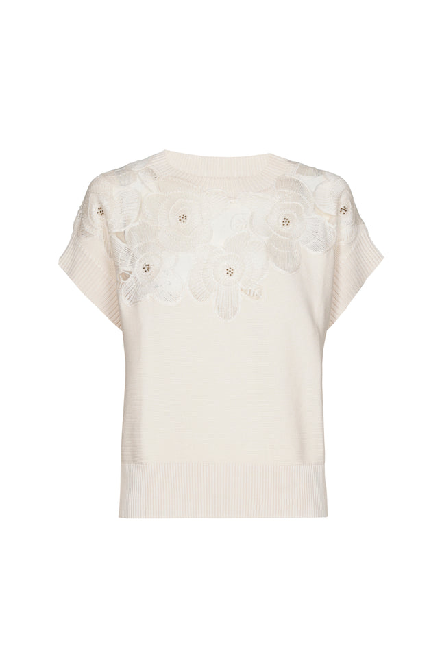 Top Bloemdetail Natural 1213-93