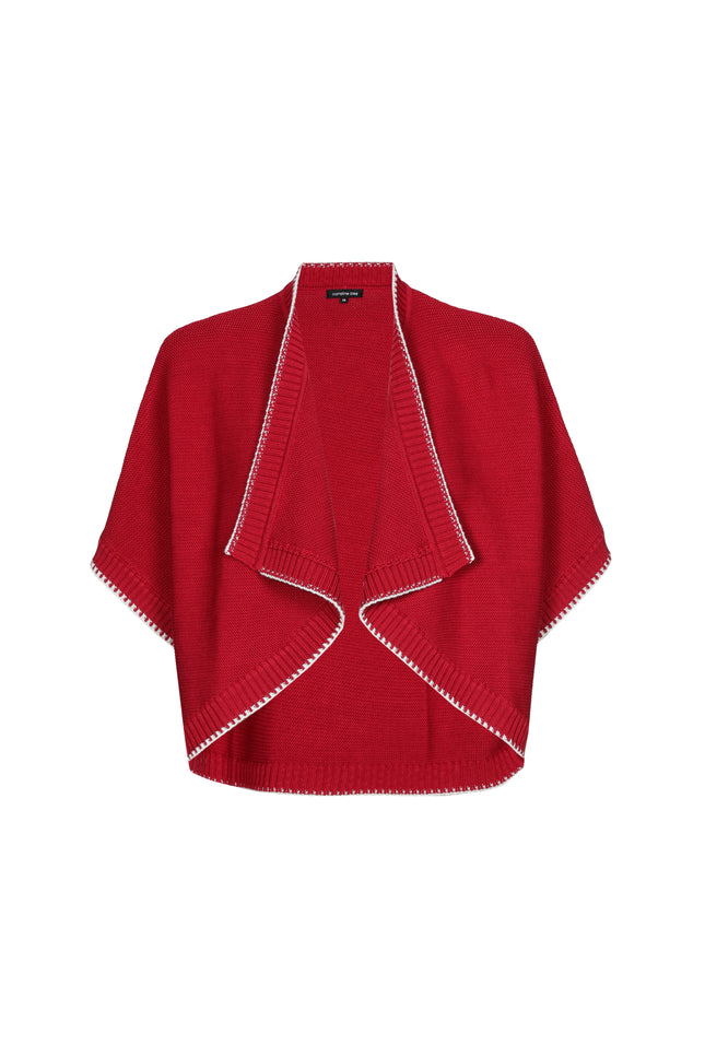 Vest Bolero Dark Red 1225-50