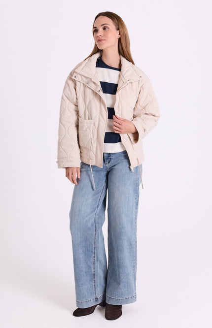 T-shirt Fqfamila Star Offwhite Navy Blazer 207642