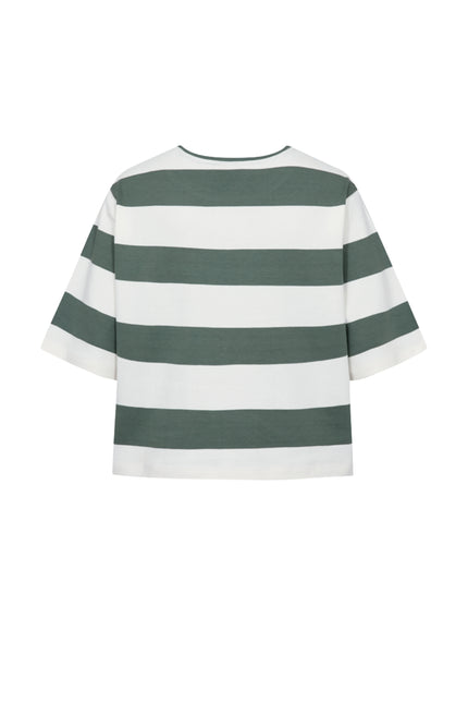 Freequent T-shirt Fqfamila Star Offwhite Dark Forest 207642 Stretchshop.nl