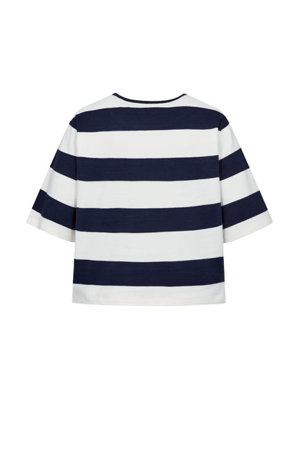 T-shirt Fqfamila Star Offwhite Navy Blazer 207642