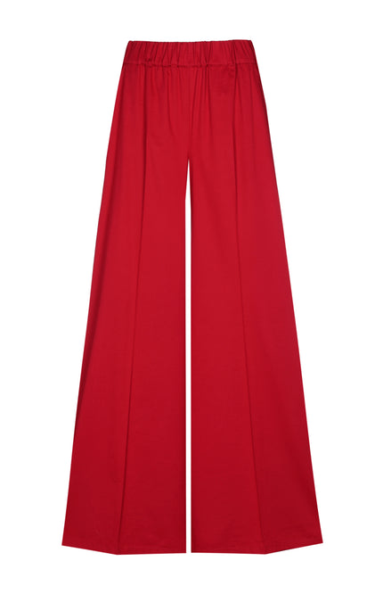 Broek Palazzo Dark Red 1508-50