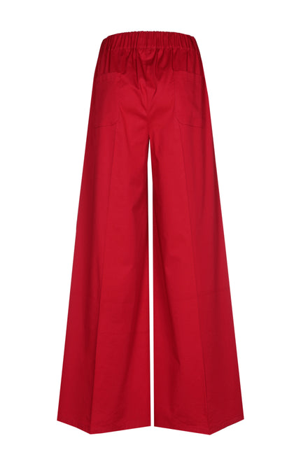 Broek Palazzo Dark Red 1508-50
