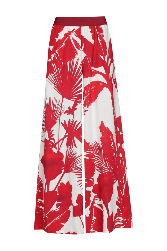 Caroline Biss Broek Crêpe Multi Color 1592-59 Stretchshop.nl