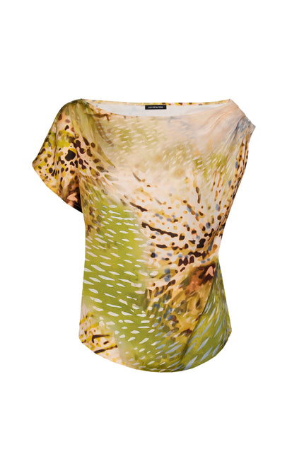 Top Asymmetrisch Multi Color 1669-69