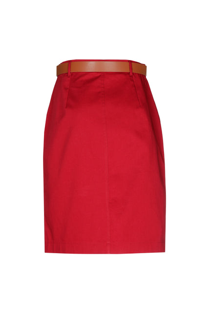Caroline Biss Rok Mini Dark Red 1715-50 Stretchshop.nl