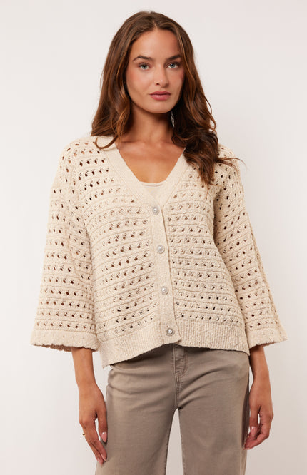 Vest Aliya Knitting Sand
