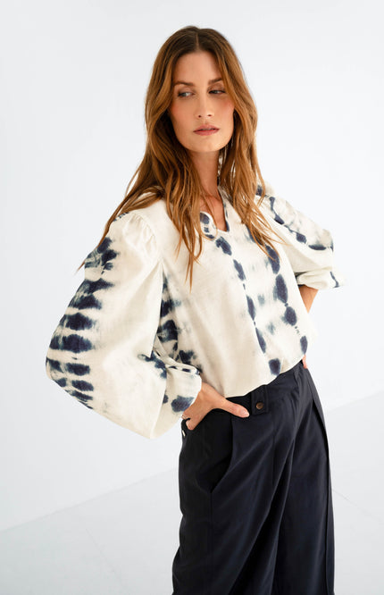 Blouse Polly Faded Blue