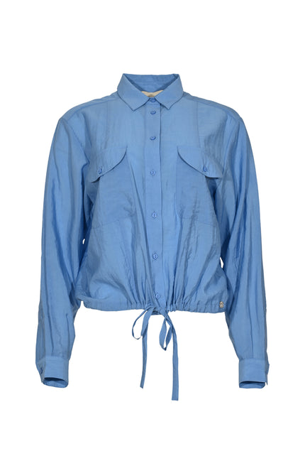 Maicazz Blouse Sammy Blue Stretchshop.nl