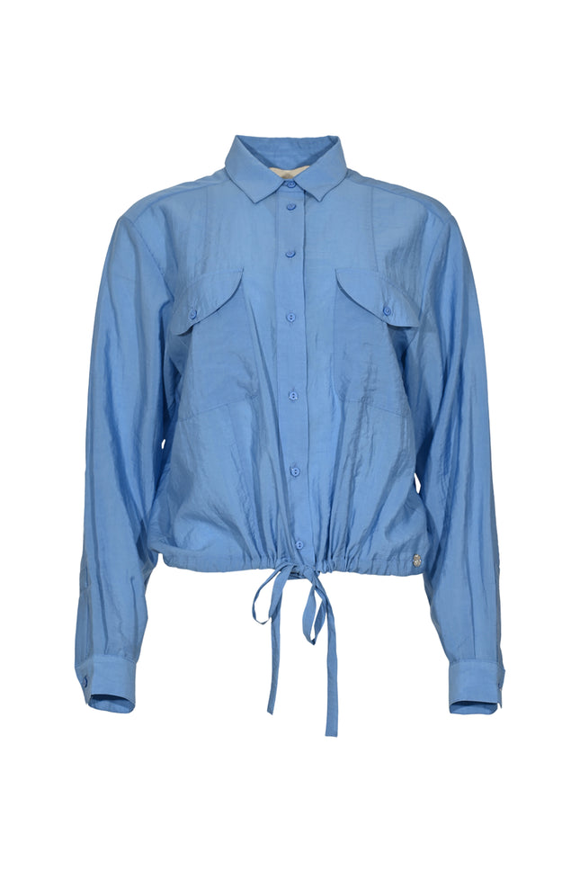 Maicazz Blouse Sammy Blue Stretchshop.nl