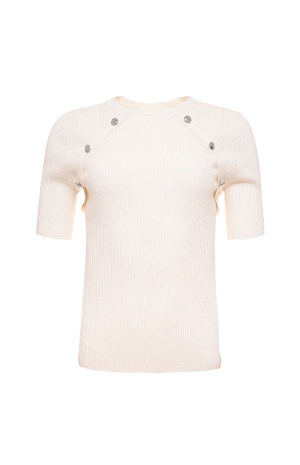 Maicazz Trui Soeff Offwhite Stretchshop.nl