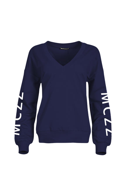 Maicazz Sweater Sas Navy Stretchshop.nl