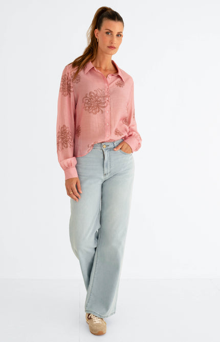 Maicazz Blouse Lilo Mellow Rose Stretchshop.nl