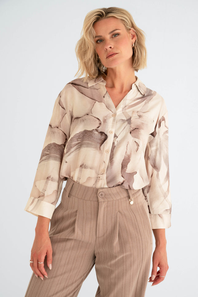 Maicazz Blouse Sabella Earth Stretchshop.nl