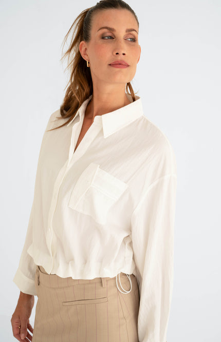 Maicazz Blouse Sondos Offwhite Stretchshop.nl