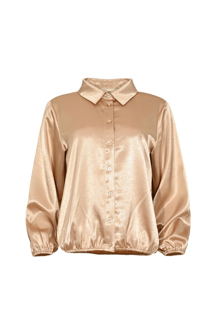 Maicazz Blouse Sydia Gold Stretchshop.nl