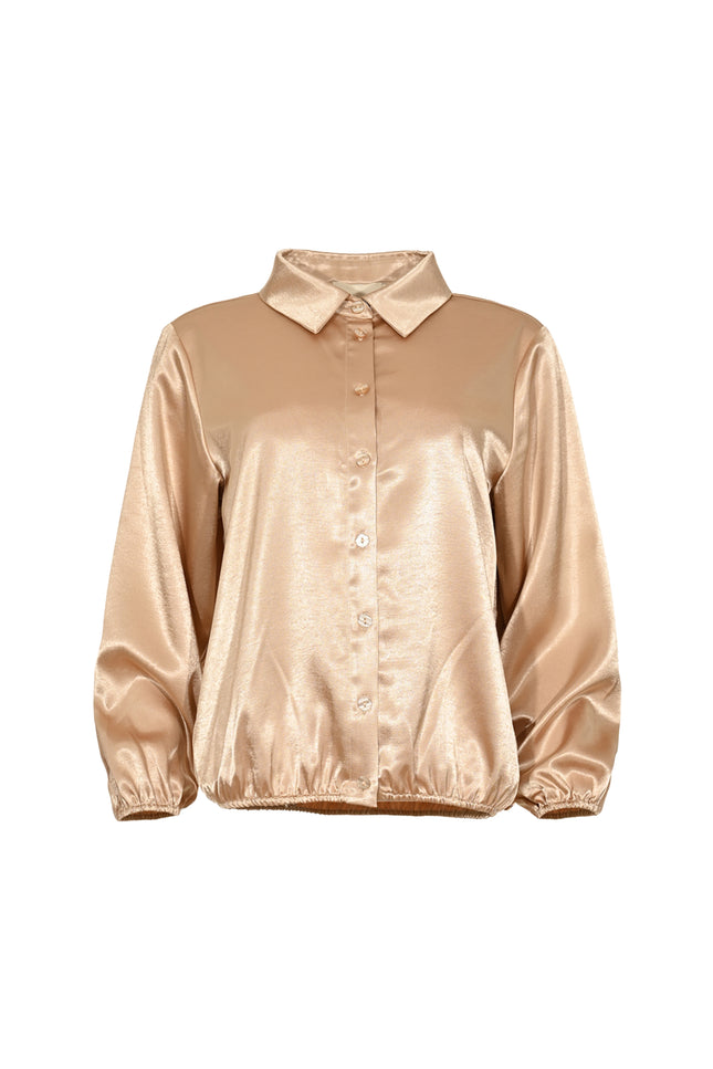Maicazz Blouse Sydia Gold Stretchshop.nl