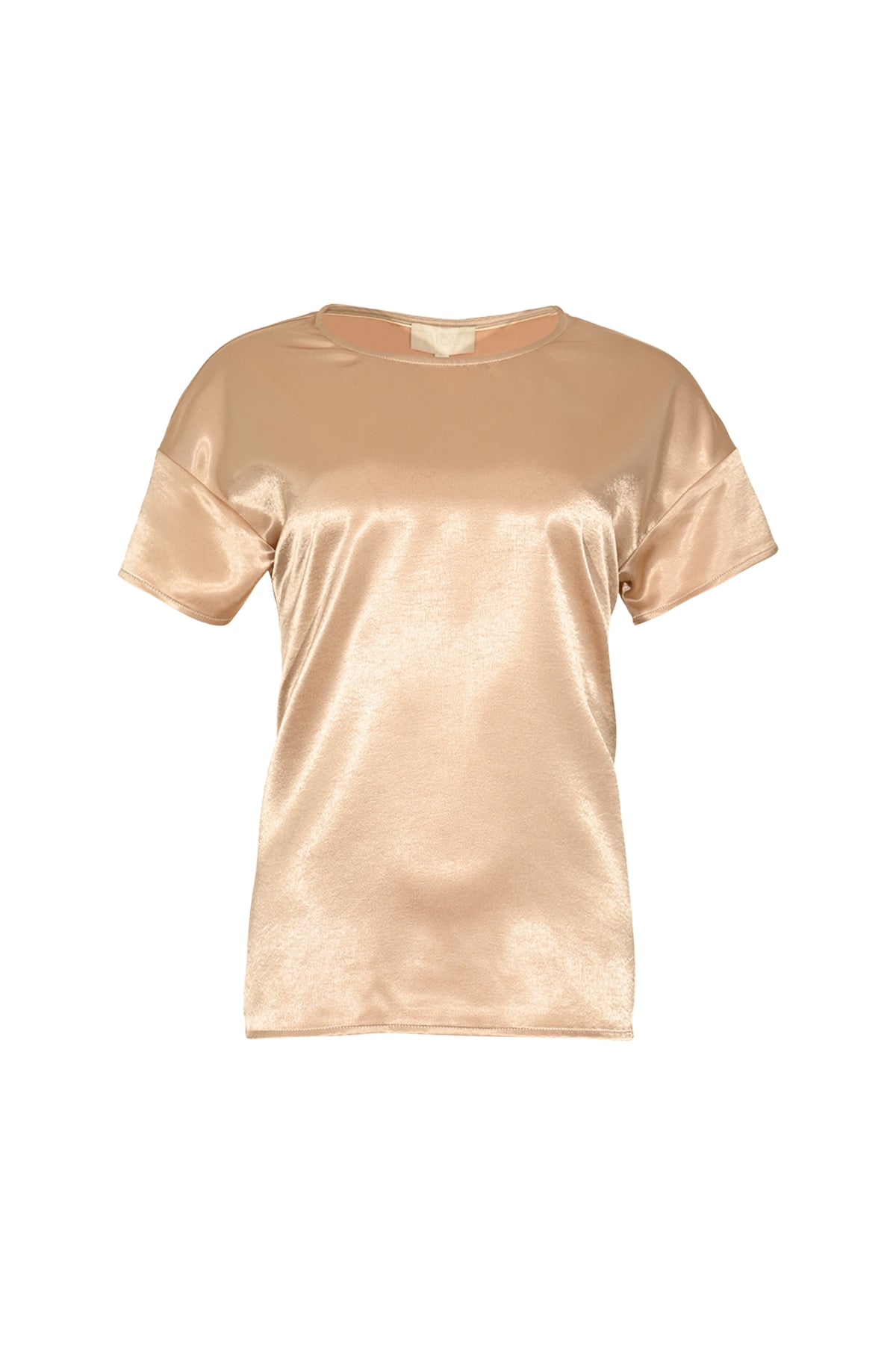 Goudkleurige top van Maicazz & Zizo, model Millo Gold, met stijlvolle pasvorm en elegante details.
