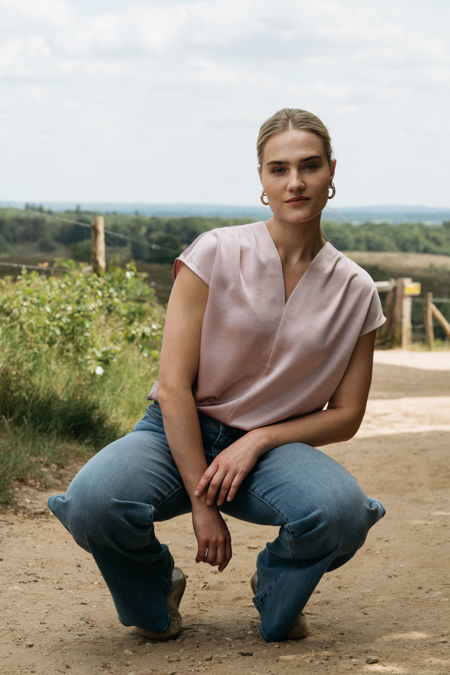 Maicazz Top Melice Slate Rose Stretchshop.nl