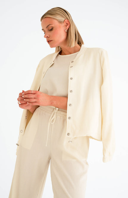 Maicazz Broek Somon Offwhite Stretchshop.nl