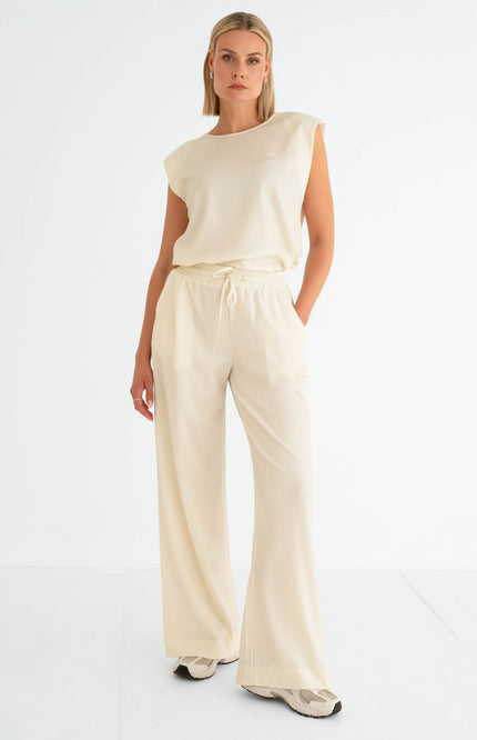 Maicazz Broek Somon Offwhite Stretchshop.nl