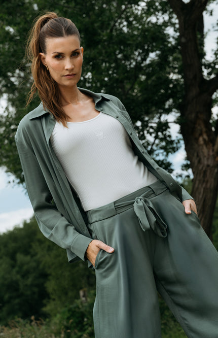 Maicazz Broek Sultan Green Smoke Stretchshop.nl