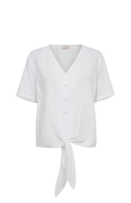 Freequent Blouse Fqlava Brilliant White 204238 Stretchshop.nl