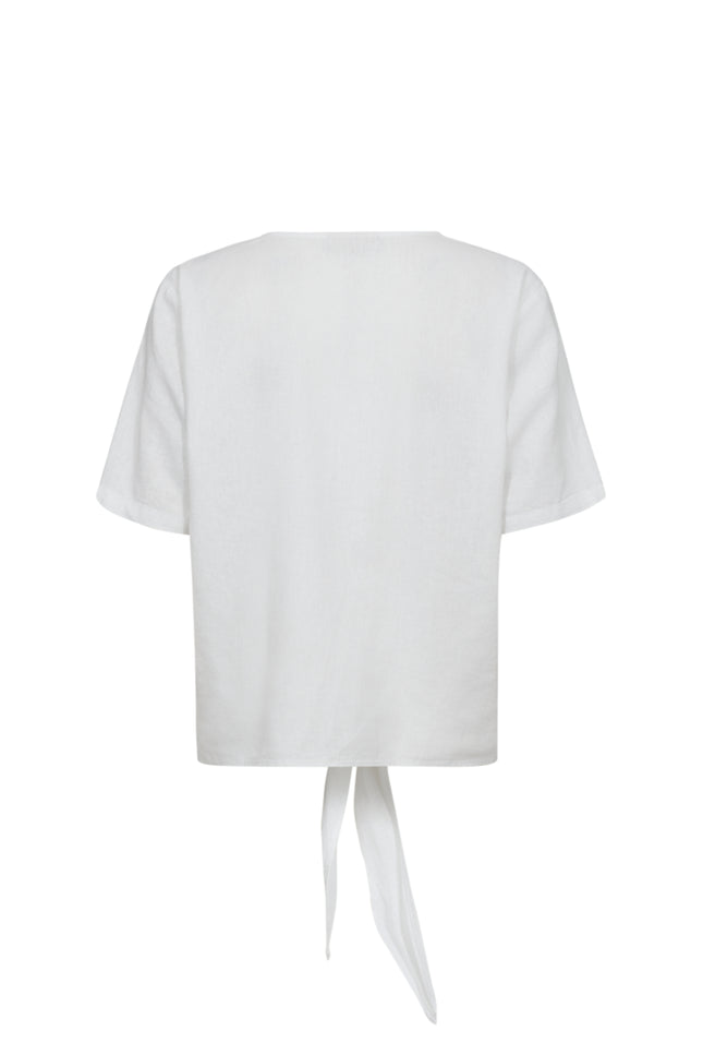 Freequent Blouse Fqlava Brilliant White 204238 Stretchshop.nl