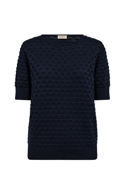 Freequent Trui Fqdodo Navy Blazer 205789 Stretchshop.nl