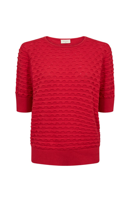 Freequent Trui Fqdodo True Red 205789 Stretchshop.nl