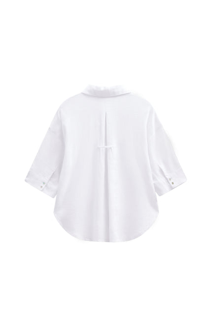 Freequent Blouse Fqlava Brilliant White 207870 Stretchshop.nl