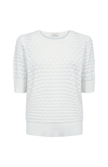 Freequent Trui Fqdodo Star Offwhite 205789 Stretchshop.nl
