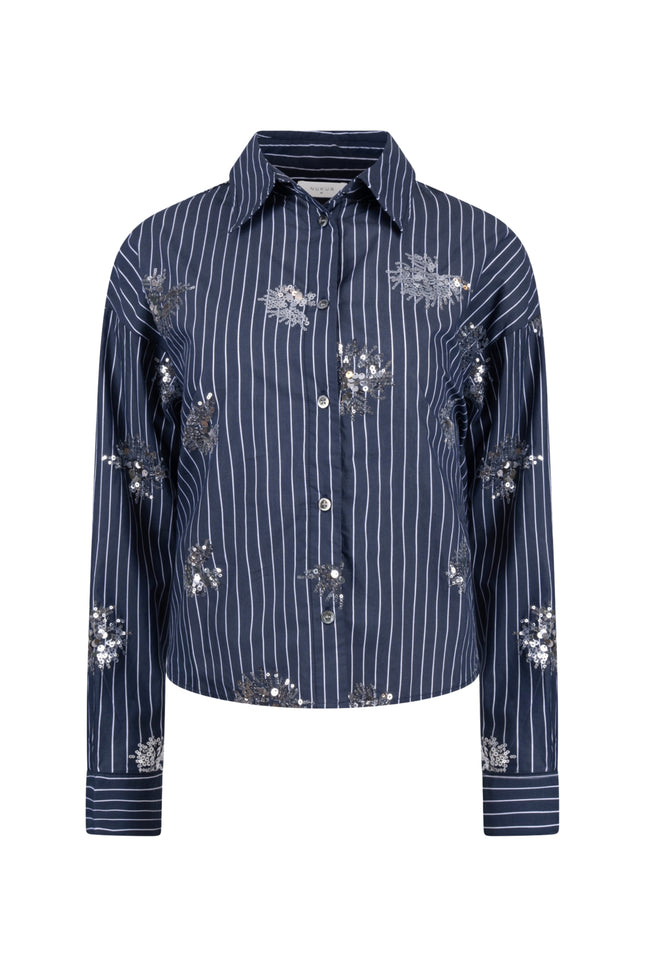 Blouse Tessa Paillet Navy NKS02151