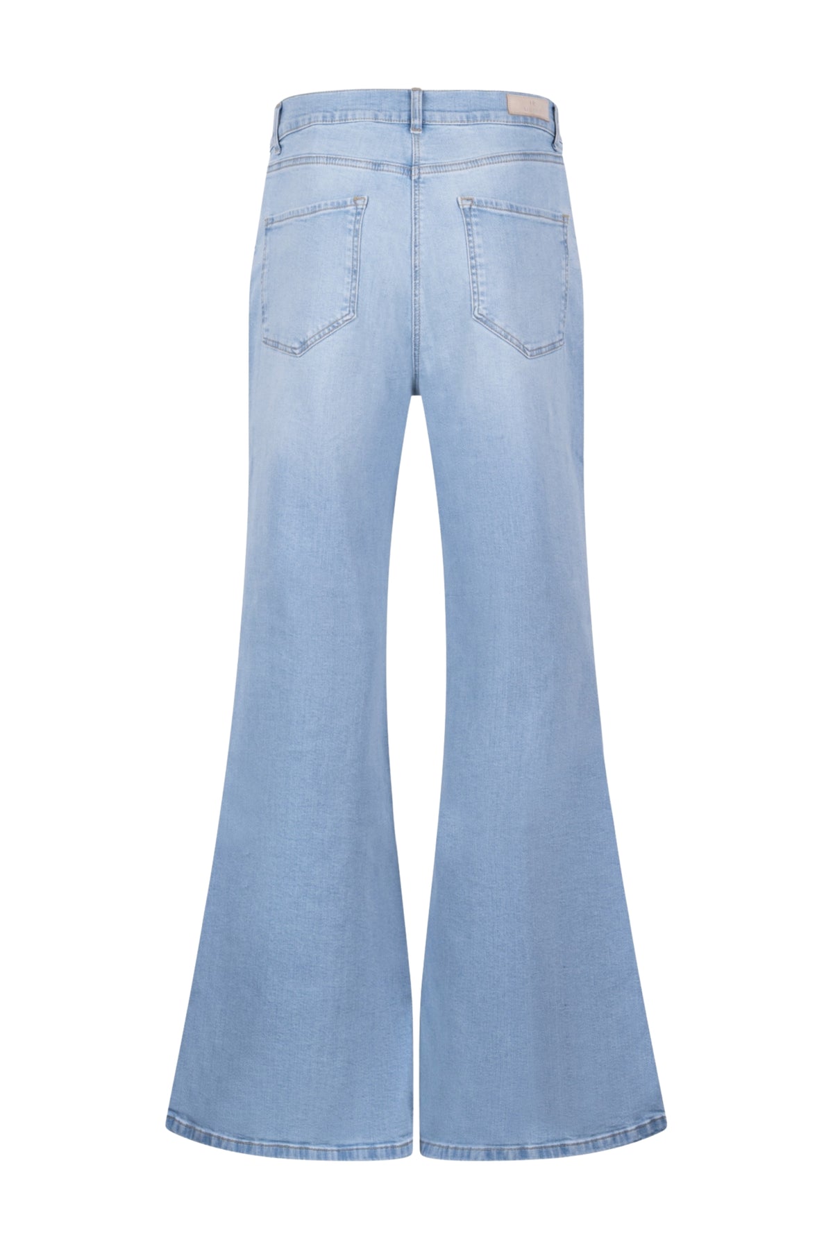 Lichte, bleached denim jeans van Nukus, model Senna, met een casual pasvorm en trendy uitstraling.