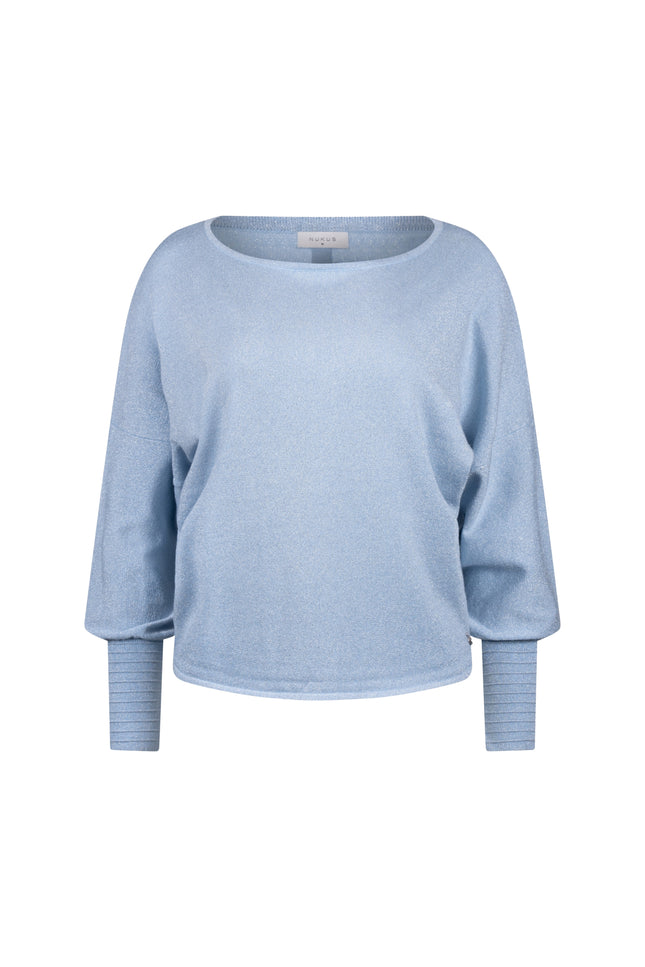 Nukus Trui Jorien Lurex Cloudy NKS03055 Stretchshop.nl