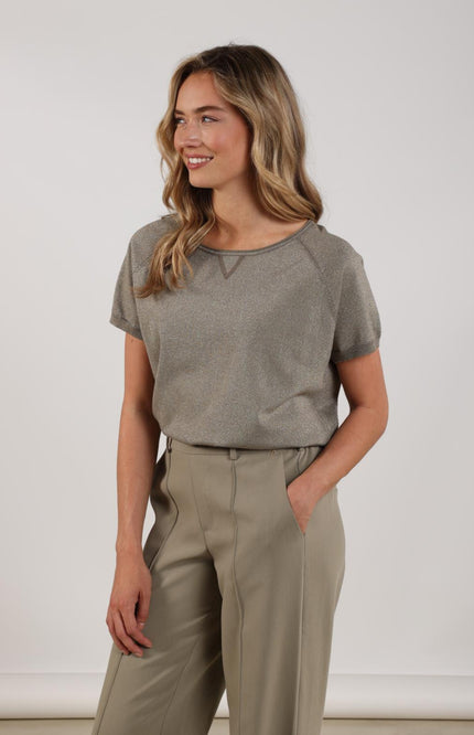 Top Anita Lurex Army NKS01085